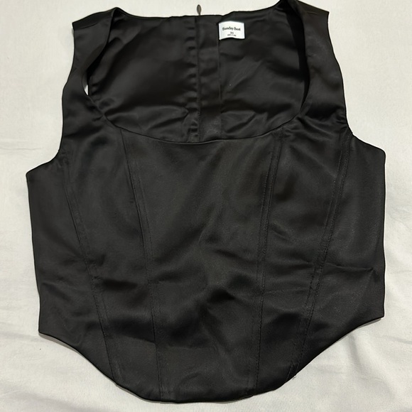 Aritzia Sunday Best Shiloh Satin Bustier - Picture 5 of 8